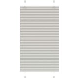 vidaXL Plisirana žaluzija svetlo siva 70x100 cm Širina tkanine 69,4 cm | Shoptok.si