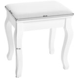 Landscape TABURE, les, tekstil, leseni material siva, bela | Shoptok.si