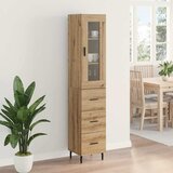  Highboard Umjetnički hrast 34,5 x 34 x 180 cm Konstruirano drvo | shoptok.hr