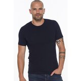 Dewberry T8569 BICYCLE COLLAR MEN'S T-SHIRT-LIGHT NAVY BLUE Cijene