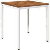  Stol za večeru u vrtu Prirodna i bijela 70 x 68,5 x 75 cm | shoptok.hr