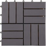  Pločice za decking 10 pcs Sivi 30 x 30 cm Acacijsko drvo | Eponuda.com