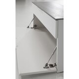 Voleo GARDEROBNA KLOP bela, svetlo siva | Shoptok.si