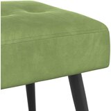  Klupa s gumbastim tkanjem Svijetlo zelena 60 x 40 x 45 cm | shoptok.hr