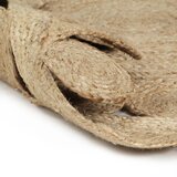  Ručno rađeni pleteni tepih od jute 90 cm | shoptok.hr