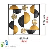 WALLXPERT Zidna dekoracija Aurora - 1,55 x 5 x 55 cm, Šarena | Eponuda.ba