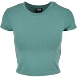 Urban Classics Women's Stretch Cropped Tee Jersey with Pale Leaf | Shoptok.si