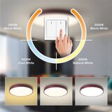  Brilagi - LED stropna svetiljka POOL LED/60W/230V 3000/4000/6000K 50 cm burgundska | Eponuda.com