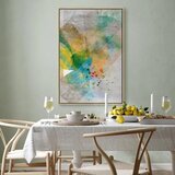  Slika - Butterfly and Dreams (1 Part) Vertical 80x120 U prirodnom drvenom okviru | shoptok.hr