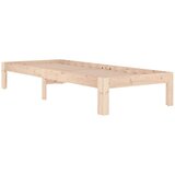  Okvir za krevet od masivnog drva 75 x 190 cm 2FT6 jednokrevetni | shoptok.hr