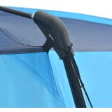 Šator za bazen od tkanine 660 x 580 x 250 cm plavi | shoptok.hr