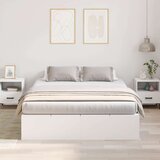  Okvir kreveta za pohranu bijeli 135x190 cm | shoptok.hr