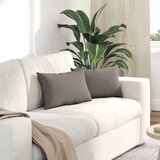  Jastučići za sofu 2 pcs Sivo-smeđa 50 x 30 cm tkanina | shoptok.hr