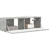 TV stenska omara Beton 60 x 31 x 29.5 cm Konstruiran les, (5000092205) | Shoptok.si