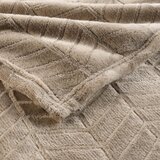 Douceur d intérieur Svjetlo smeđi prekrivač od mikroflanela 180x220 cm Arya – | shoptok.hr