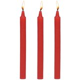 Master Series Fire Sticks Fetish Drip Candles Set of 3 Red | shoptok.hr