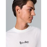 Sinsay Pamučna majica s printom na leđima Rick and Morty Slike