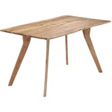 vidaXL Blagovaonski stol od masivnog bagremovog drva 140 x 80 x 76 cm Cijene