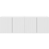 TV zidni ormar 2 pcs Bijelo 59 5 x 31 x 40 cm Konstruirano drvo | shoptok.hr