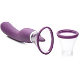 8X Licking and Sucking Vibrator Purple