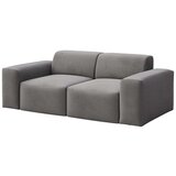 Rodier Siva sedežna garnitura iz rebrastega žameta 205 cm Villet – | Shoptok.si