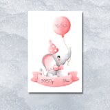  Set slika za dječju sobu – Unikatni motivi sa slonićima za slatke snove | shoptok.hr