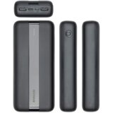 Riva Case VA2081 zunanja baterija powerbank 20.000 mAh 10W - črn | Shoptok.si