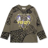 Kenzo Dečija majica K25674/655, Maslinasta Cene