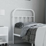  Metalno zamjensko uzglavlje bijelo 75 cm | shoptok.hr