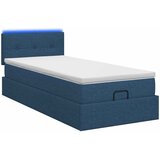  od pjene s madracem i LED-om Plava 90 x 200 cm Tkanina | shoptok.hr