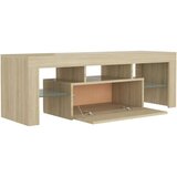 TV ormarić s LED svjetlima boja hrasta sonome 120 x 35 x 40 cm | shoptok.hr