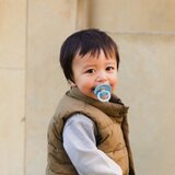 Bibs Colour dude (okrugle) - Mushroom/Breeze (vel. 1) Slike