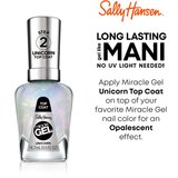 Sally Hansen Miracle Gel™ gel lak za nokte bez korištenja UV/LED lampe nijansa Unicorn 14.7 ml | shoptok.hr