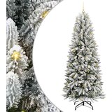 vidaXL Umestno božično drevo med 300 LED Bela 93 x 93 x 240 cm | Shoptok.si