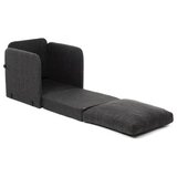 Atelier Del Sofa Fotelja na rasklapanje Saga Single, 68x70x66 cm, Tamnosiva | Eponuda.ba
