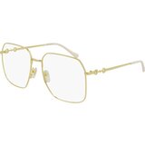 Gucci GG0952O 001 ONE SIZE (57) Zlata/Kristalna Cene