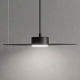  Luster na sajli PIATTO 1xGX53/15W/230V, prečnik 35 cm, crne boje | Eponuda.com
