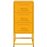  Noćni ormarići 2 kom boje senfa 36x39x78 cm čelični | shoptok.hr