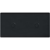  Zidne ploče od umjetne kože 12 kom crne 30 x 15 cm 0 54 m² | shoptok.hr