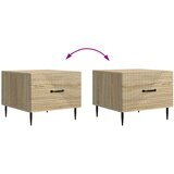  Kava Stol Hrast sonoma 49 x 50 x 40 cm Konstruirano drvo | shoptok.hr