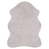 Staza krznena dekorativna 60x90cm 7522 siva