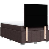  Krevet s oprugama i madracem tamnosmeđi 120 x 200 cm od tkanine | shoptok.hr