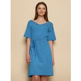 Tranquillo Blue striped dress - Women