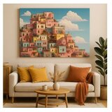 WALLXPERT Multikolorna Dekorativna Platna Hm_Cnvs26-27-50x70 | Eponuda.com
