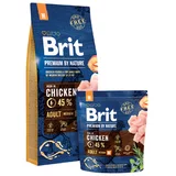 BRIT Premium by Nature Adult M - Varčno pakiranje: 2 x 15 kg