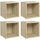 vidaXL TV ormarići 4 kom boja hrasta sonome 37 x 35 x 37 cm od iverice | shoptok.hr