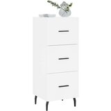 vidaXL Komoda bela 34,5x34x90 cm inženirski les | Shoptok.si