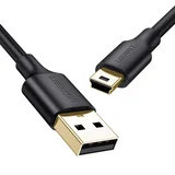 USB cable - mini USB 480 Mbps 3 m US132 (black)