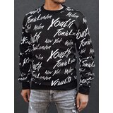 DStreet Bluza męska bez kaptura czarna | Shoptok.si