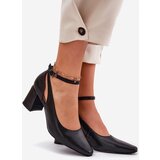 Maciejka Leather Heels On A Heel | ePonuda.com